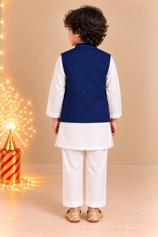 Boy Pataka 3Pc Bundy Set-Navy Blue