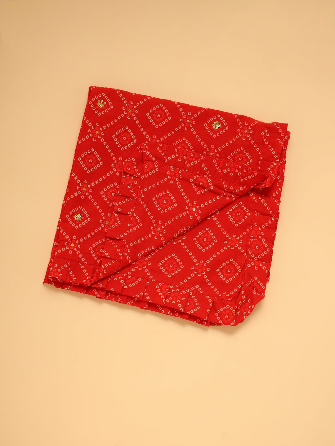 Baby Boy Bhandej Jamna Set - Red
