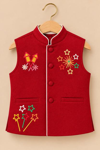 Boy Pataka 3Pc Bundy Set-Red