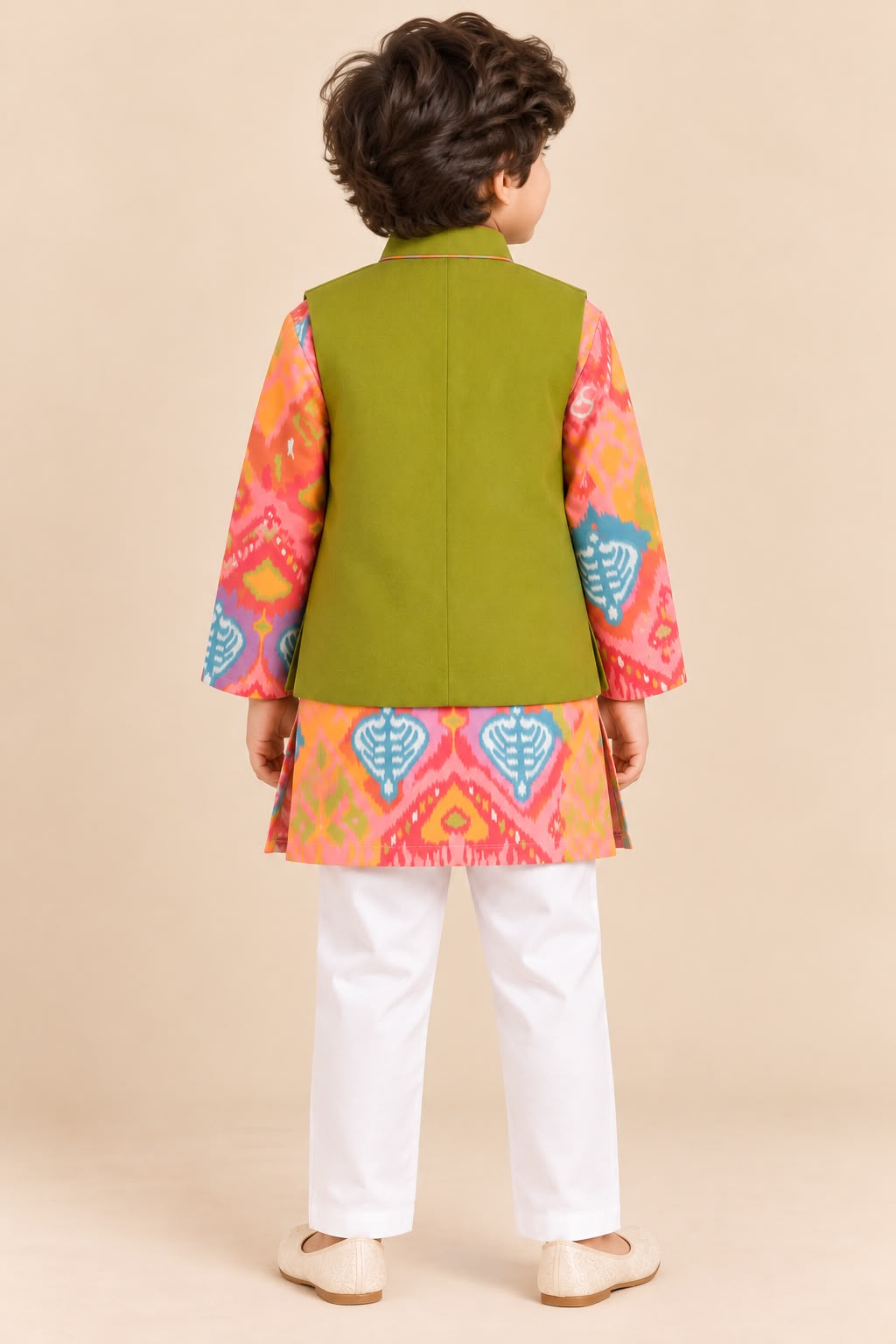 Boy Mithas 3Pc Bundy Set-Peach