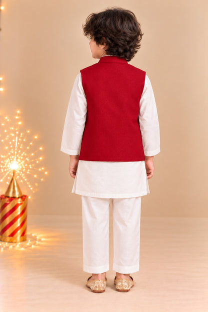 Boy Pataka 3Pc Bundy Set-Red