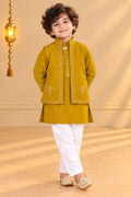 Boy Sitaara 3Pc Bundy Set-Mustard Yellow