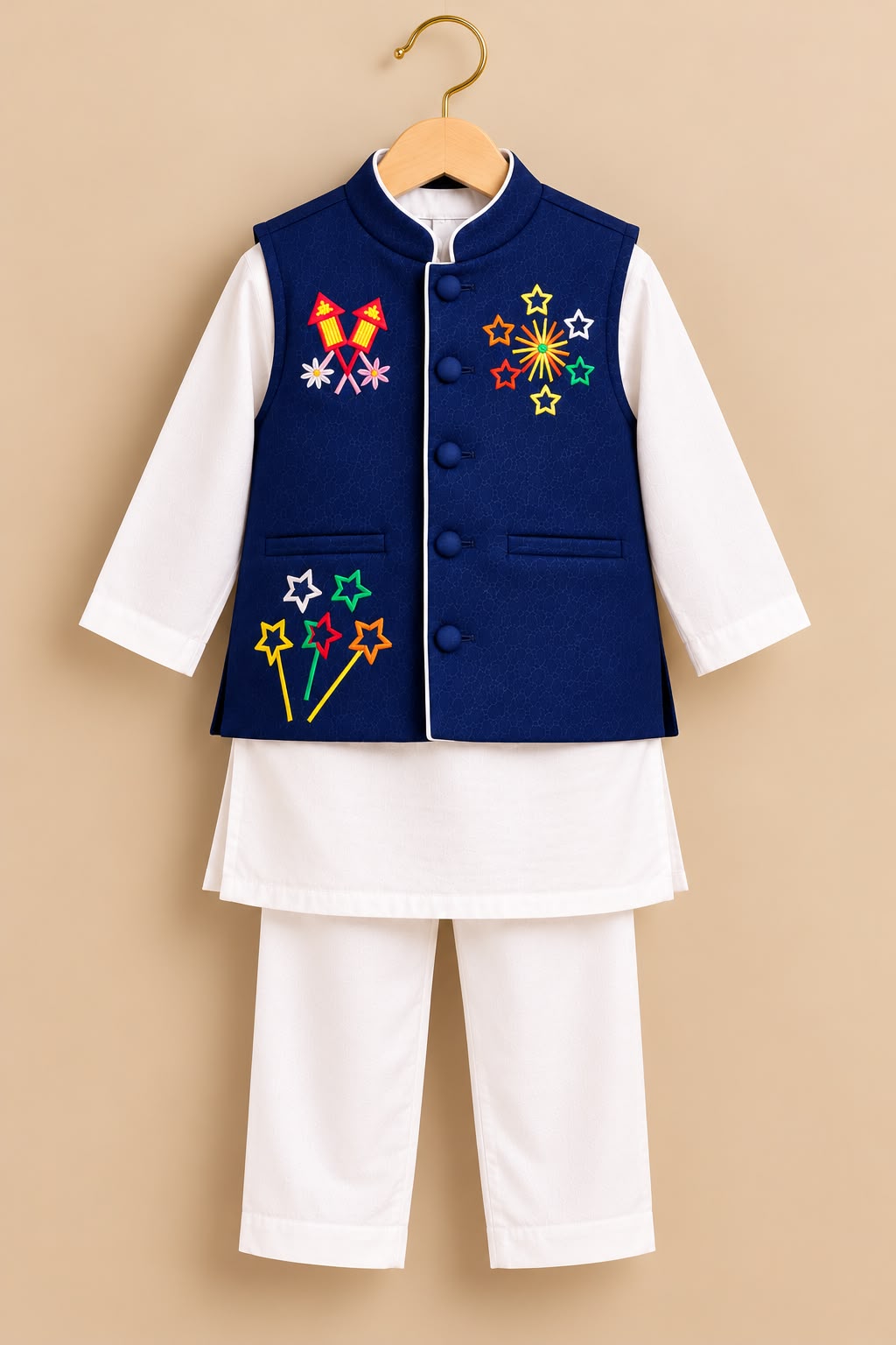 Boy Pataka 3Pc Bundy Set-Navy Blue