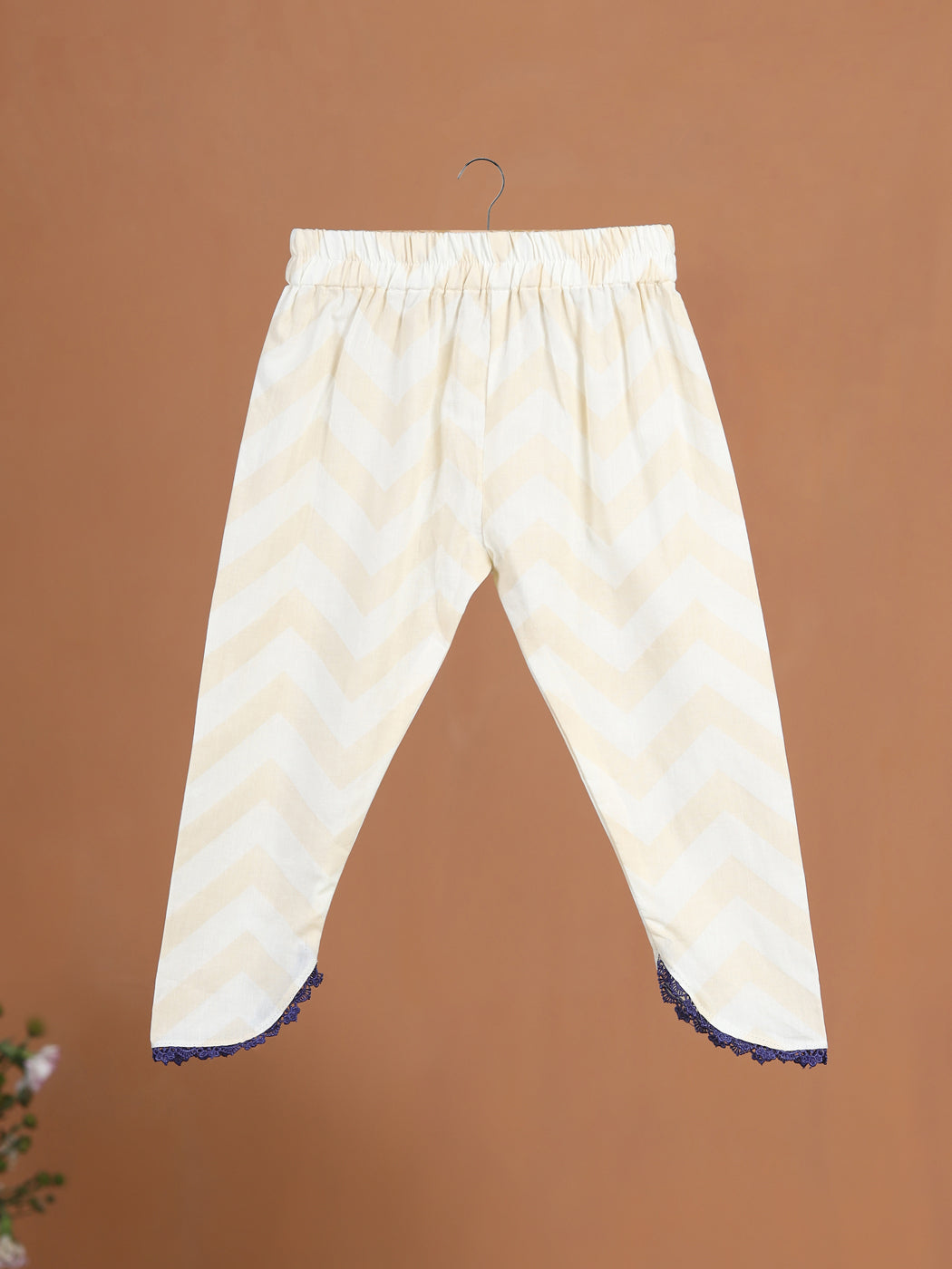 Girl Top Pant Set -Beige