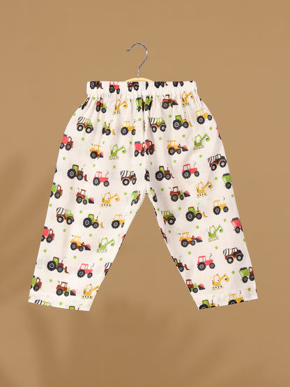 Tractor Print Nightwear