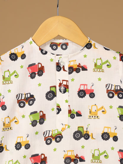 Tractor Print Nightwear