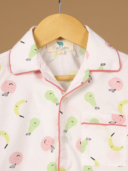 Fruits Print Sleepwear