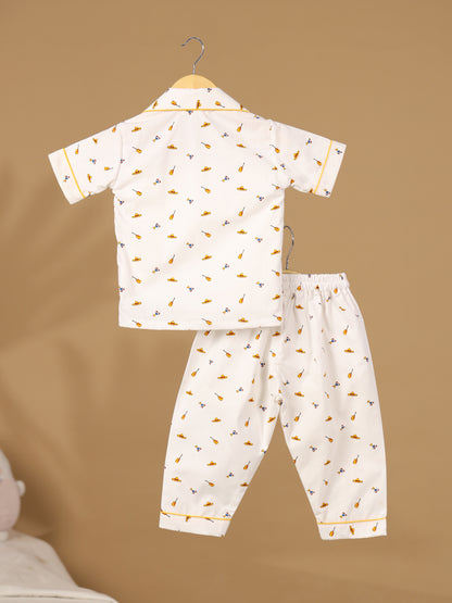 Guitar Print Nightwear