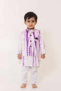 Boy 3Pc Tie n Dye Bundy Set-Purple
