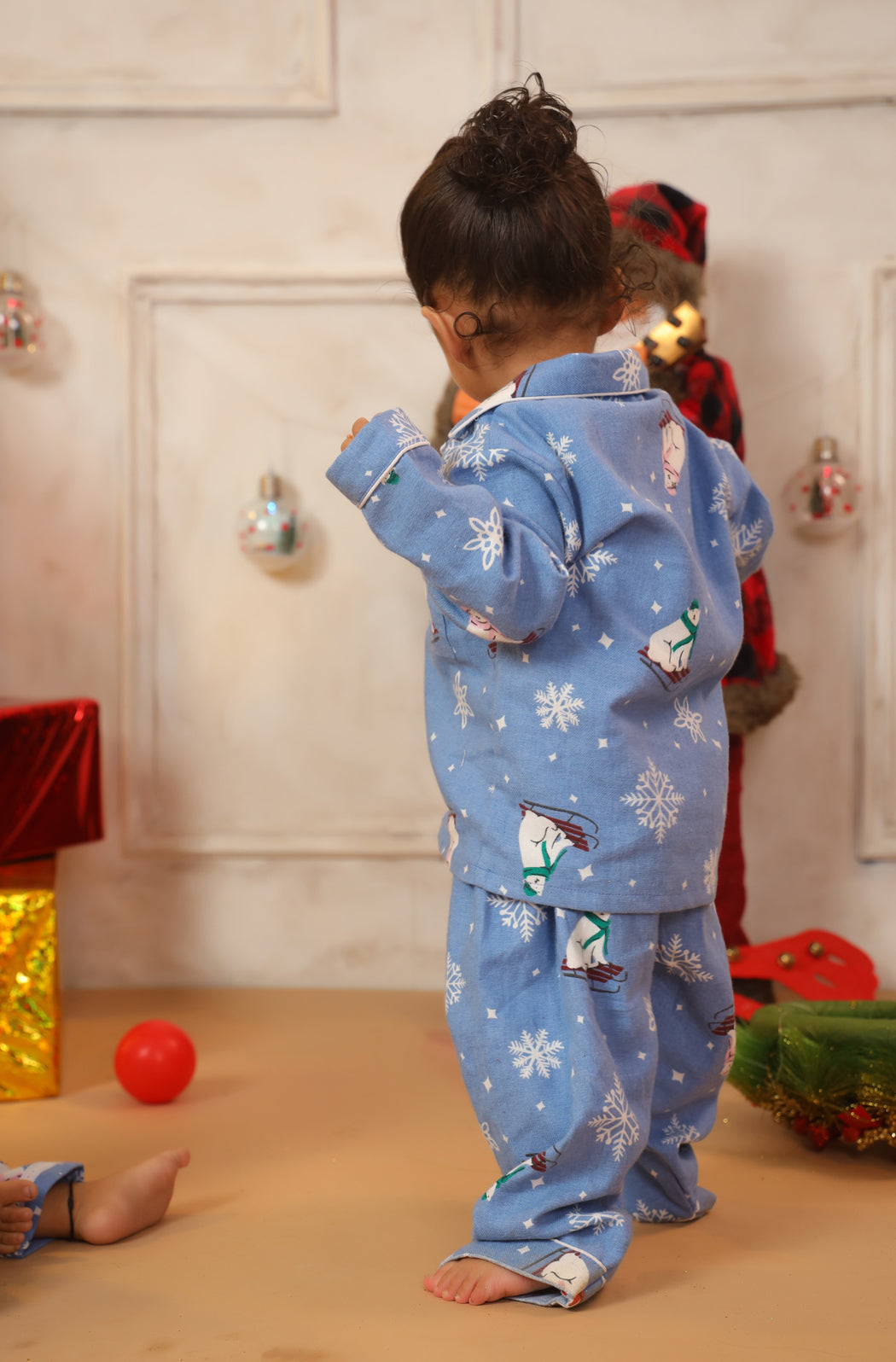 Snow Wonderland Print Nightwear Set