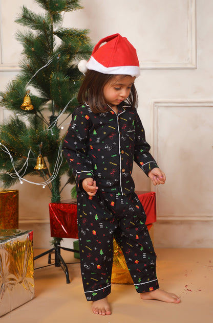 Ho Ho Print Nightwear Set