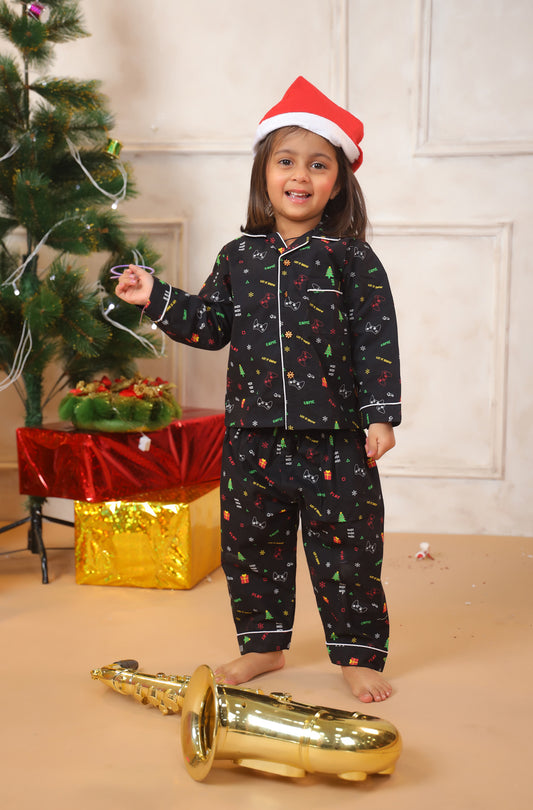 Ho Ho Print Nightwear Set