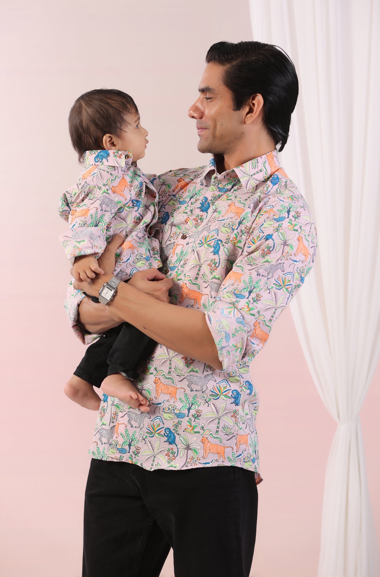 Forest Print Father Shirt