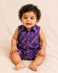 Baby Rajkumar Romper - Purple