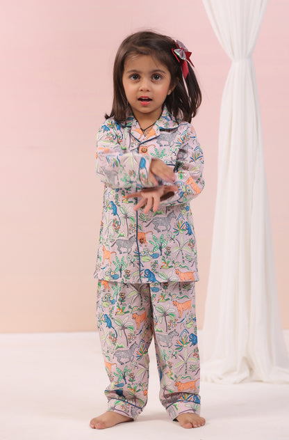 Forest Print Nightwear Set