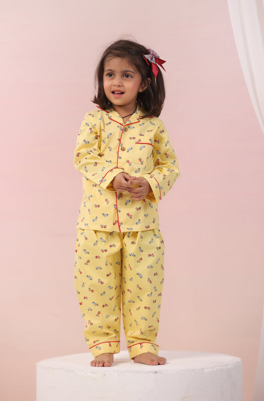 Scooter Print Nightwear Set