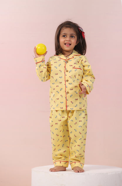 Scooter Print Nightwear Set