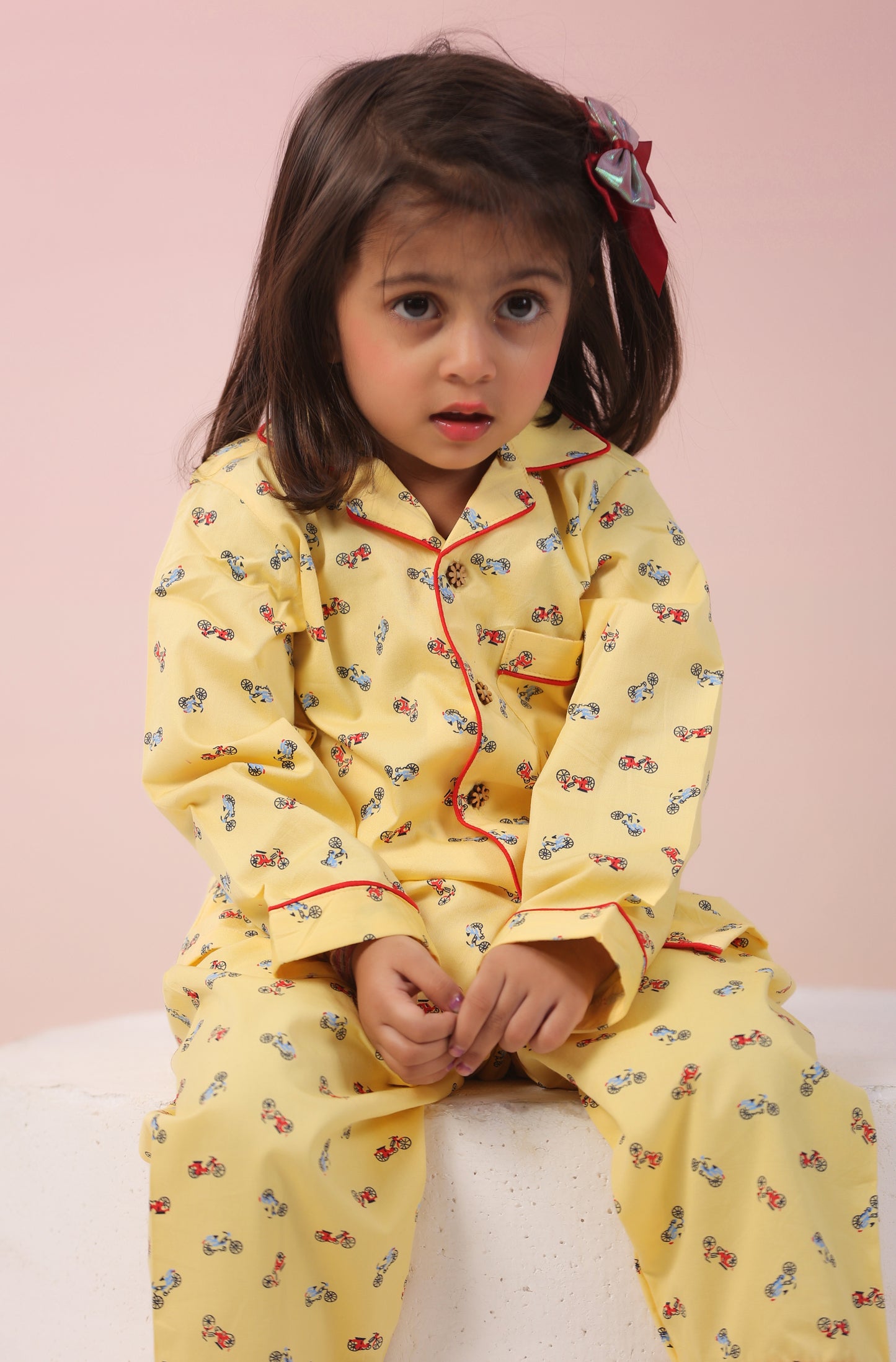 Scooter Print Nightwear Set