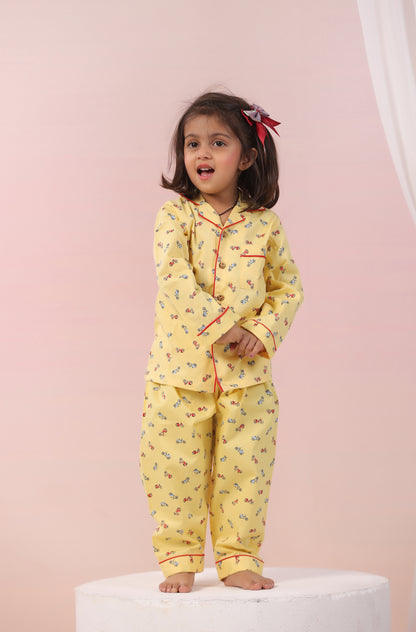 Scooter Print Nightwear Set