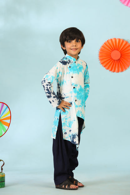 Boy kurta set - Blue