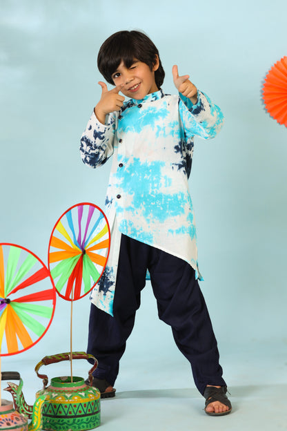 Boy kurta set - Blue